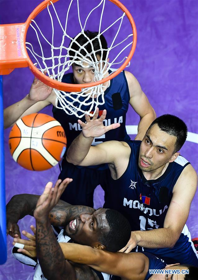 (SP)INDONESIA-JAKARTA-ASIAN GAMES-BASKETBALL-SOUTH KOREA VS MONGOLIA