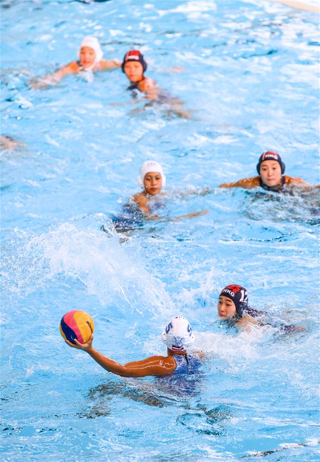 (SP)INDONESIA-JAKARTA-ASIAN GAMES-WATER POLO-THAILAND VS HONG KONG