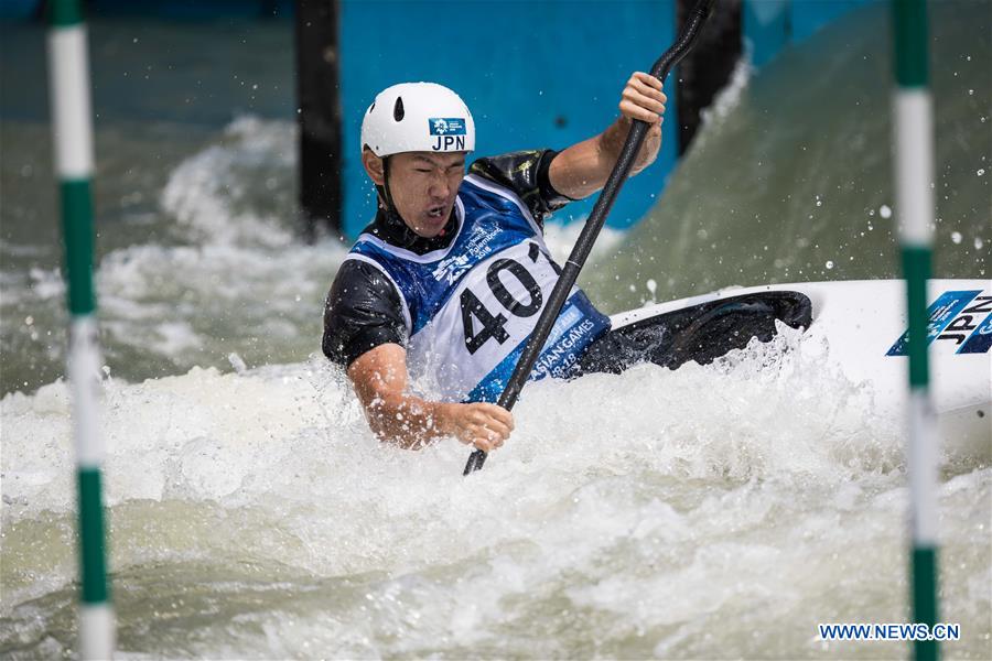 (SP)INDONESIA-WEST JAVA-ASIAN GAMES-MEN'S KAYAK SINGLE