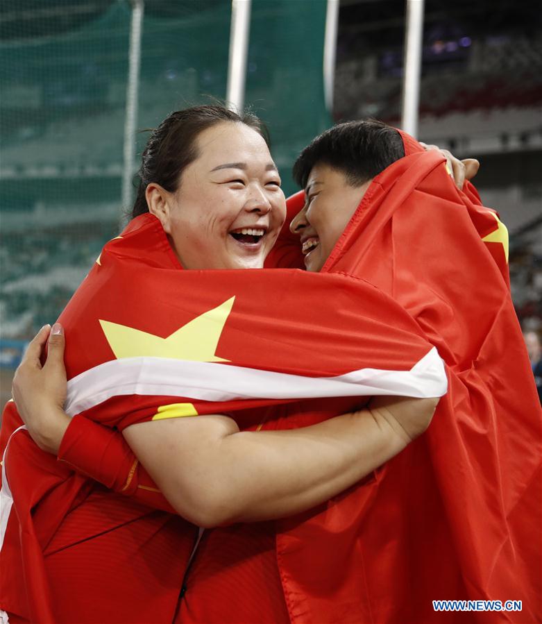 (SP)INDONESIA-JAKARTA-ASIAN GAMES-ATHLETICS-WOMEN'S HAMMER THROW