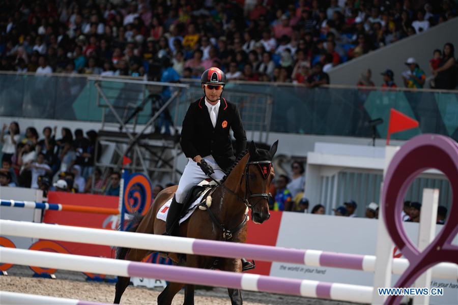 (SP)INDONESIA-PALEMBANG-ASIAN GAMES 2018-EQUESTRIAN-EVENTING INDIVIDUAL