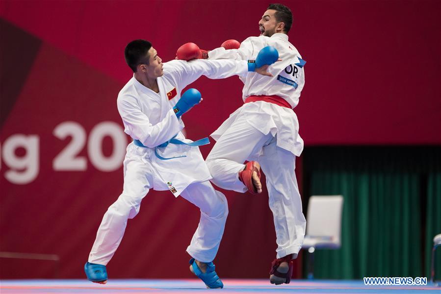 (SP)INDONESIA-JAKARTA-ASIAN GAMES-KARATE-MEN'S -84KG