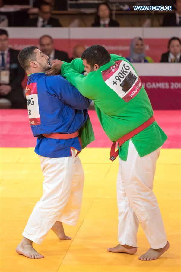 (SP)INDONESIA-JAKARTA-ASIAN GAMES-KURASH-MEN'S +90KG