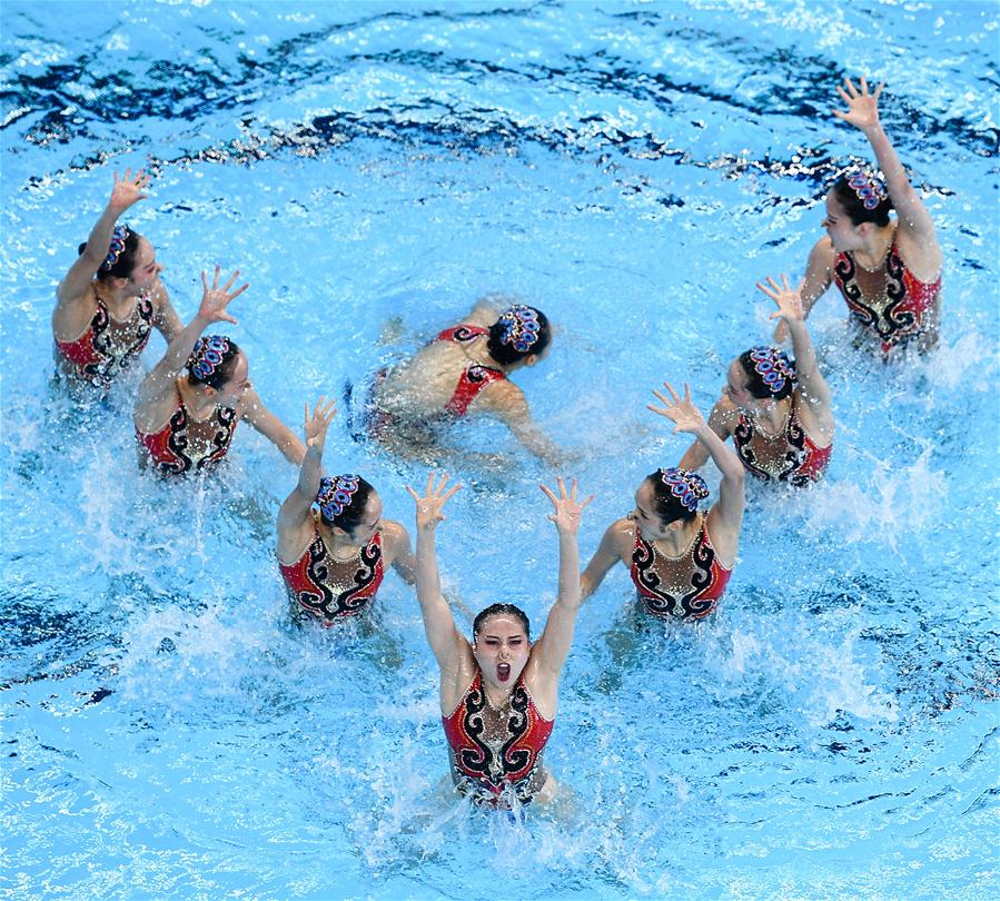 (SP)INDONESIA-JAKARTA-ASIAN GAMES-ARTISTIC SWIMMING