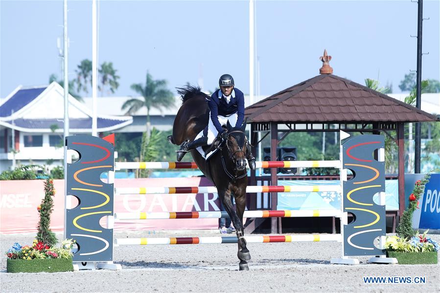 (SP)INDONESIA-JAKARTA-ASIAN GAMES-EQUESTRIAN-JUMPING INDIVIDUAL