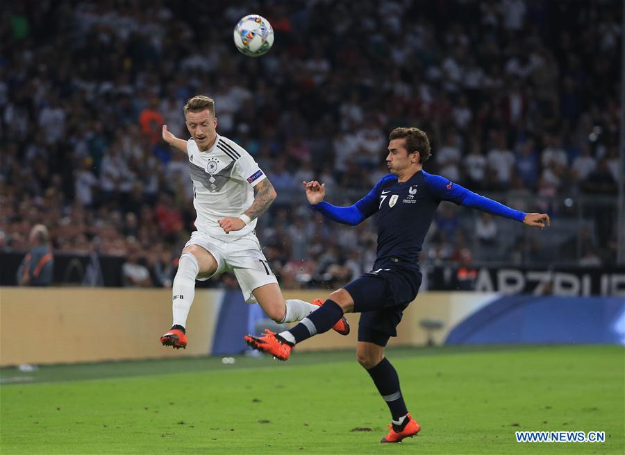 (SP)GERMANY-MUNICH-SOCCER-UEFA NATIONS LEAGUE-GERMANY VS FRANCE