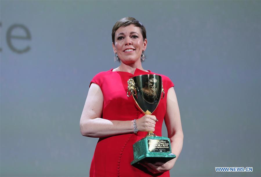 ITALY-VENICE-FILM FESTIVAL-AWARD