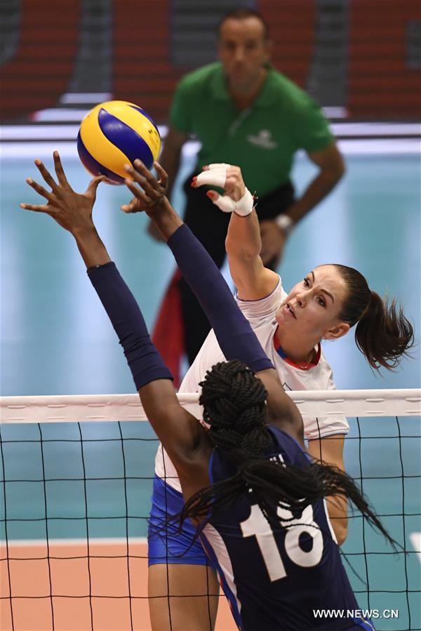 (SP)SWITZERLAND-MONTREUX-VOLLEYBALL-ITALY VS RUSSIA