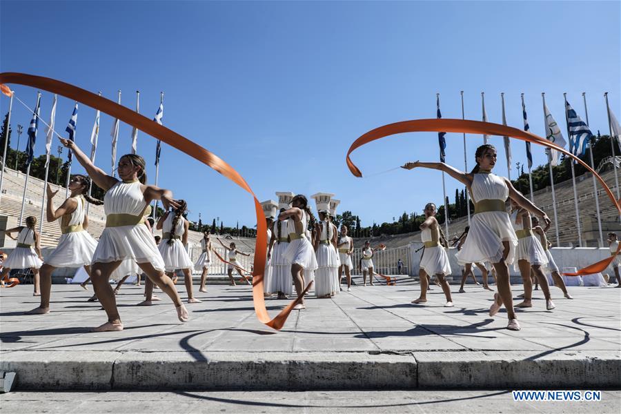 GREECE-ATHENS-INTERNATIONAL DAY OF PEACE-PANATHENAIC STADIUM