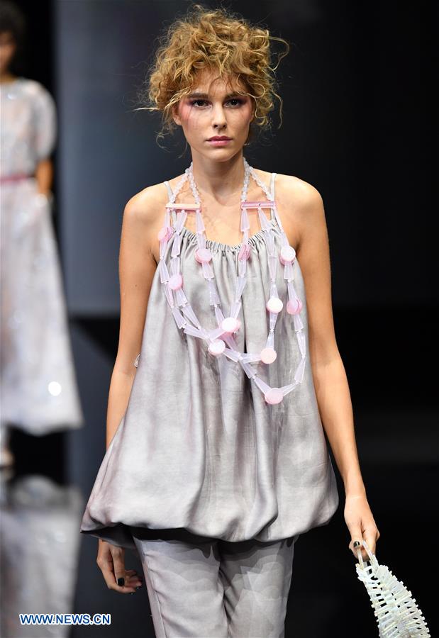 ITALY-MILAN-FASHION WEEK-GIORGIO ARMANI 