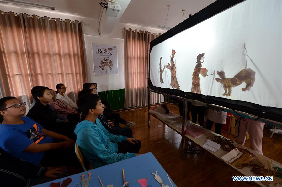 #CHINA-HUBEI-CLASS-SHADOW PUPPET (CN)