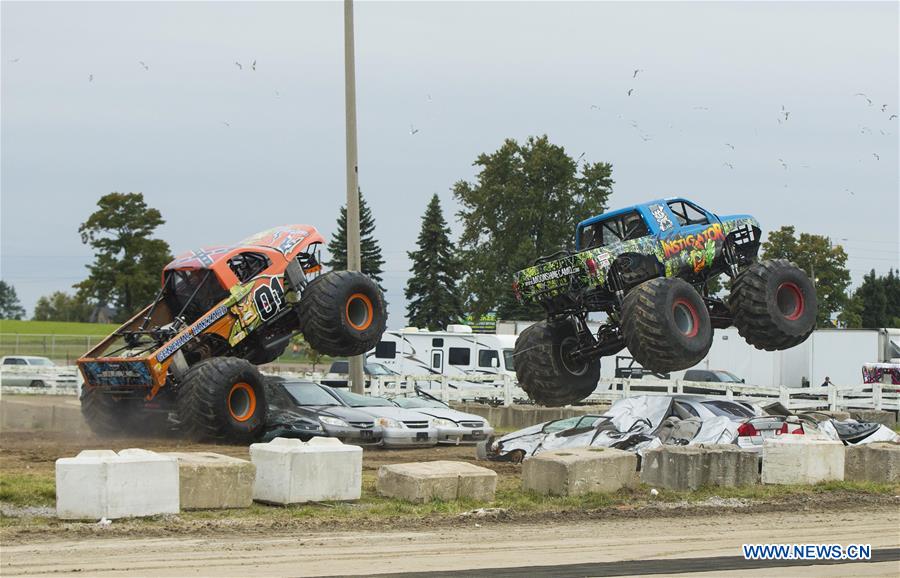 (SP)CANADA-MARKHAM-MONSTER TRUCK SHOW