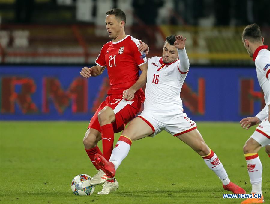 (SP)SERBIA-BELGRADE-FOOTBALL-UEFA-SERBIA VS MONTENERGRO