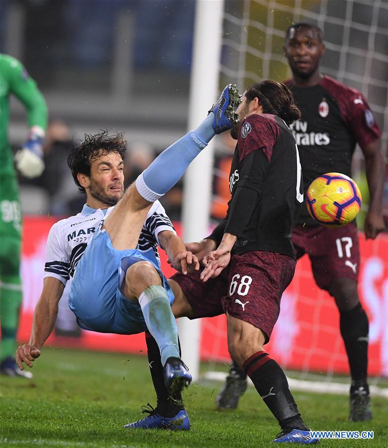 (SP)ITALY-ROME-SOCCER-SERIE A-LAZIO VS AC MILAN