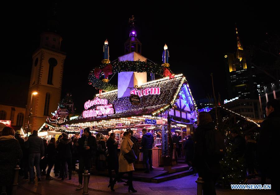 GERMANY-FRANKFURT-CHRISTMAS MARKET