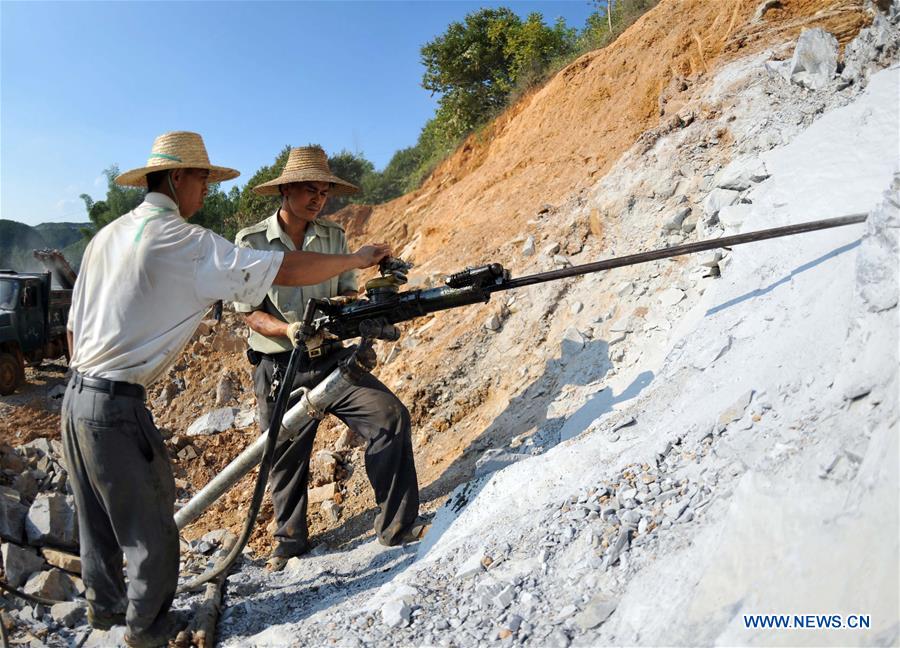 CHINA-GUANGXI-POVERTY ALLEVIATION-STONY DESERTIFICATION CONTROL (CN)