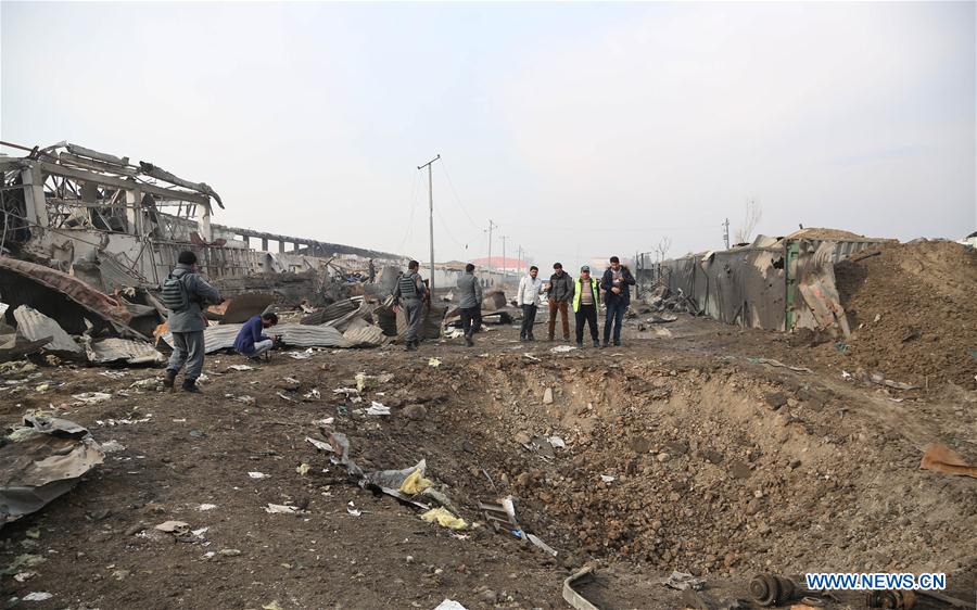 AFGHANISTAN-KABUL-SUICIDE ATTACK