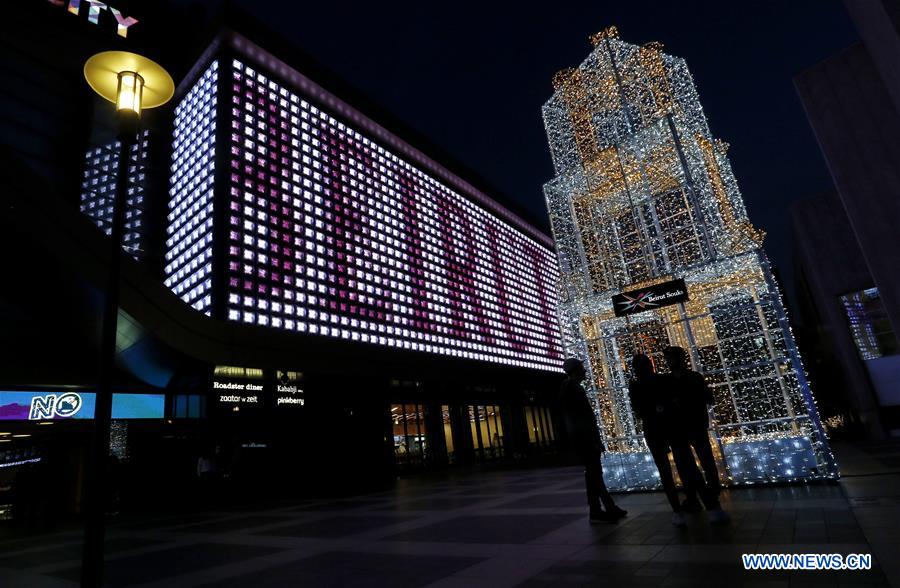 LEBANON-BEIRUT-HOLIDAY LIGHTS