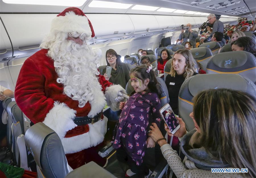 CANADA-VANCOUVER-CHILDREN WITH DISEASE-SANTA CLAUS