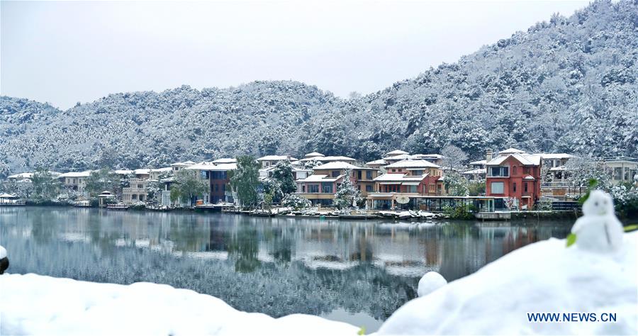 #CHINA-ZHEJIANG-SNOW SCENERY (CN)