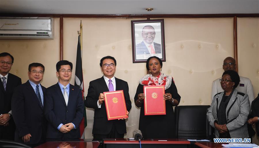 KENYA-NAIROBI-CHINA-SCIENCE-MOU-SIGNING