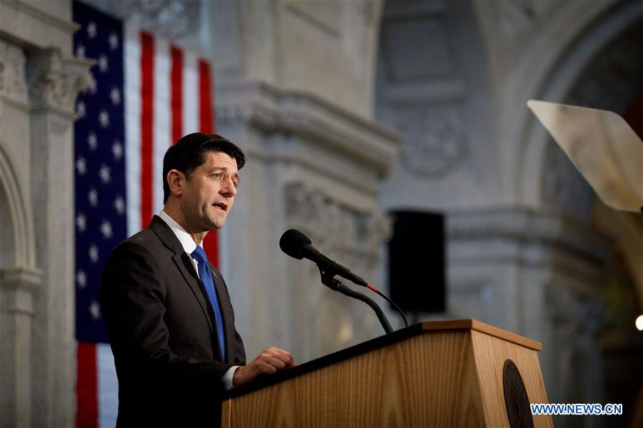 U.S.-WASHINGTON-PAUL RYAN-FAREWELL ADDRESS