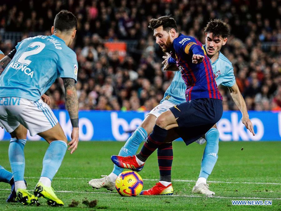 (SP)SPAIN-BARCELONA-FOOTBALL-SPANISH LEAGUE-BARCELONA VS CELTA