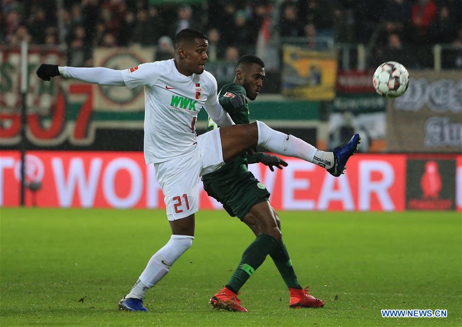 (SP)GERMANY-AUGSBURG-BUNDESLIGA-AUGSBURG VS WOLFSBURG