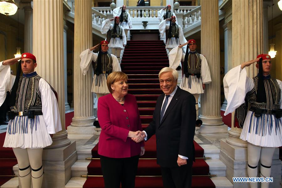 GREECE-ATHENS-GERMANY-MERKEL-VISIT