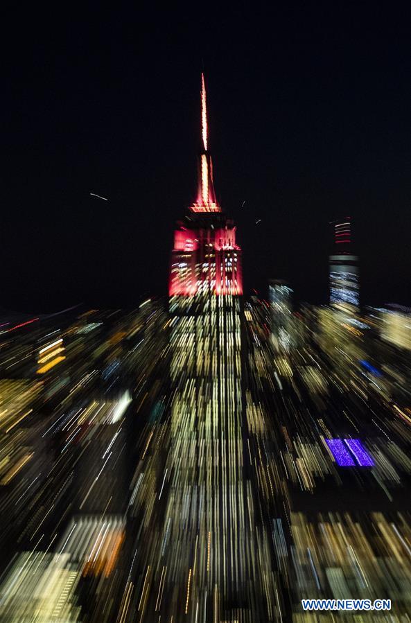 U.S.-NEW YORK-EMPIRE STATE BUILDING-CHINESE NEW YEAR