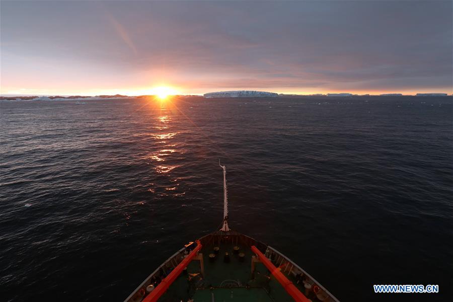 ANTARCTICA-SCI-TECH-CHINA-XUELONG-SAIL 