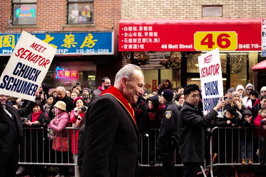 U.S.-NEW YORK-CHINATOWN-LUNAR NEW YEAR-PARADE