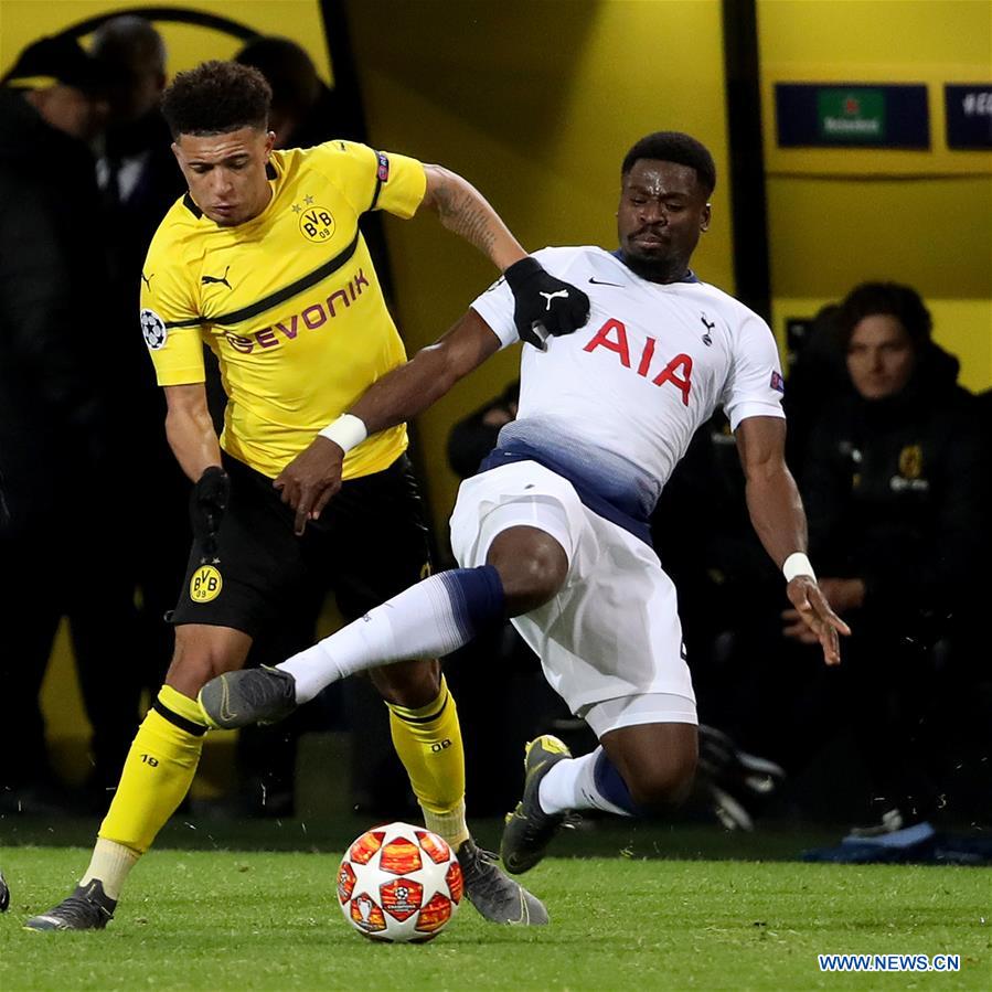 (SP)GERMANY-DORTMUND-SOCCER-UEFA-CHAMPIONS LEAGUE-DORTUMUND VS HOTSPUR