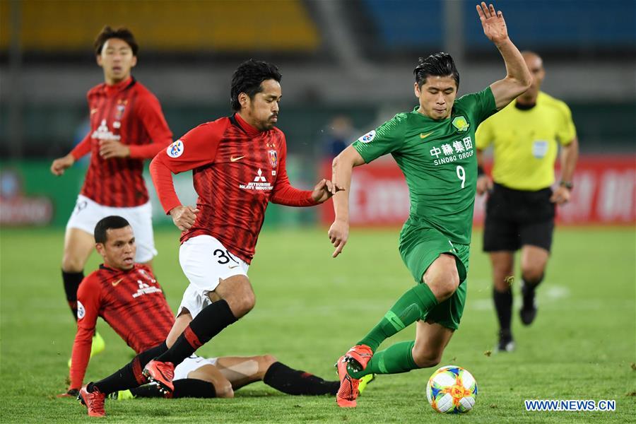 (SP)CHINA-BEIJING-SOCCER-AFC CHAMPIONS LEAGUE-GROUP G-BEIJING FC VS URAWA RED DIAMONDS