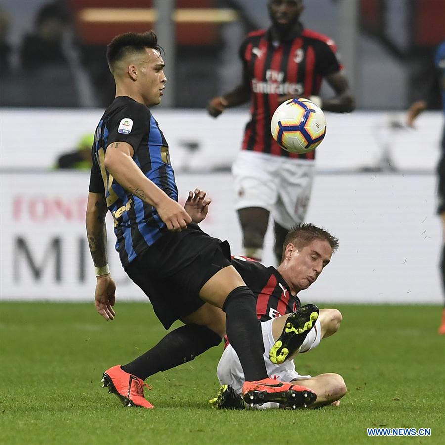 (SP)ITALY-MILAN-SOCCER-SERIE A-AC MILAN VS INTER MILAN