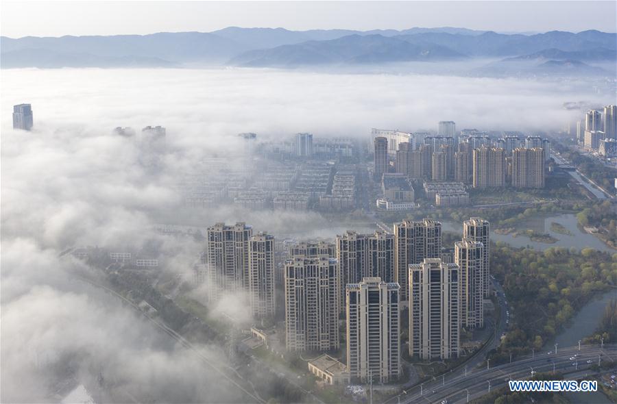 #CHINA-ZHEJIANG-YUYAO-FOG-SCENERY (CN)