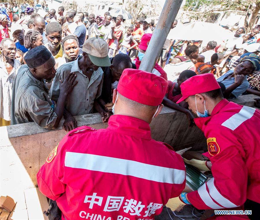 MOZAMBIQUE-BEIRA-IDAI-CHINESE RESCUE TEAM