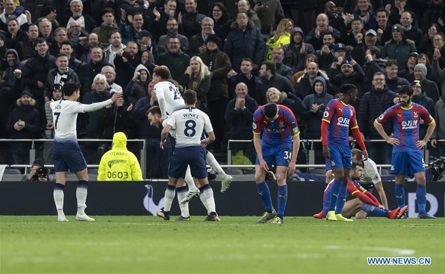 (SP)BRITAIN-LONDON-FOOTBALL-PREMIER LEAGUE-TOT HOTSPUR VS CRYSTAL PALACE