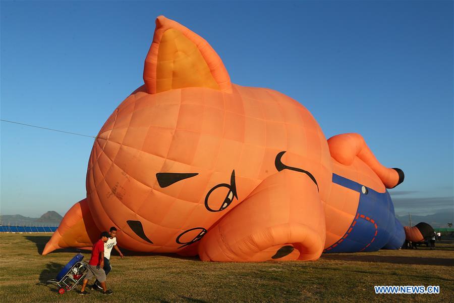 PHILIPPINES-PAMPANGA-HOT AIR BALLOON-FESTIVAL