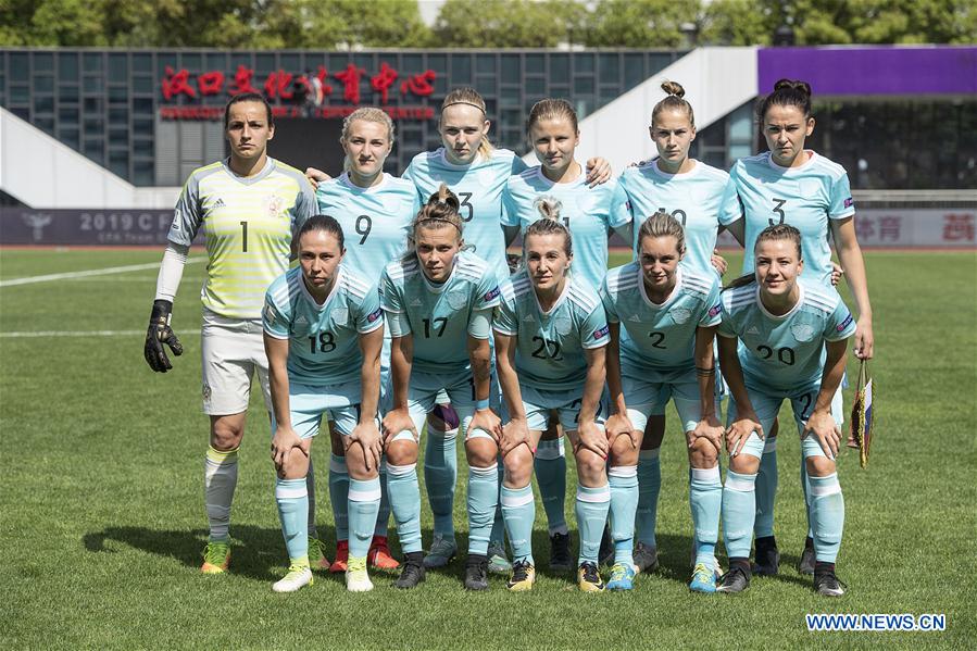 (SP)CHINA-WUHAN-FOOTBALL-INTERNATIONAL WOMEN'S FOOTBALL TOURNAMENT WUHAN 2019-3RD PLACE FINAL-RUSSIA VS CROATIA