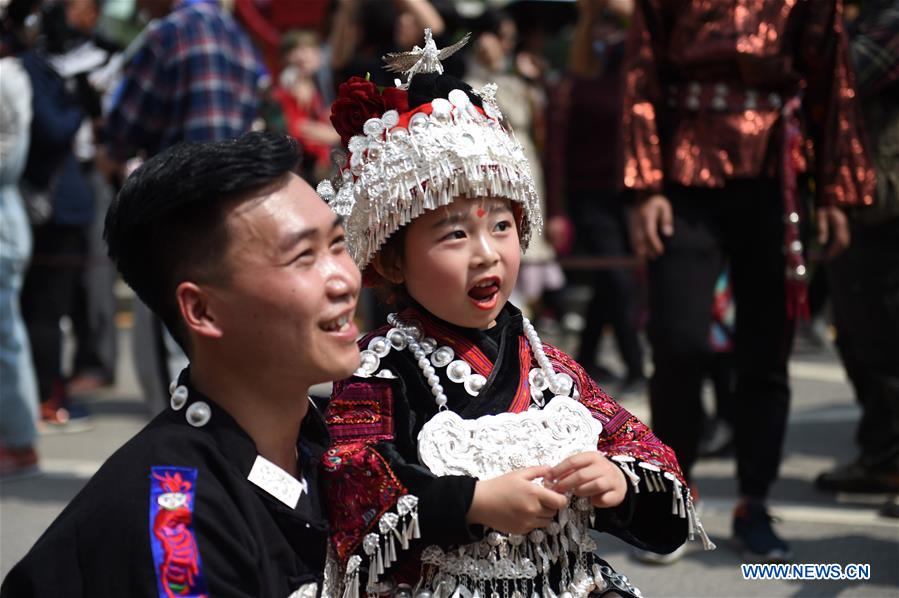 #CHINA-GUIZHOU-MIAO ETHNIC GROUP-SISTERS FESTIVAL (CN)