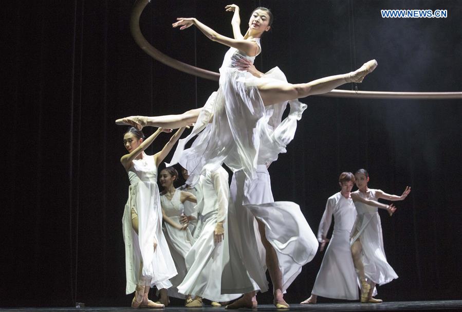 LATVIA-RIGA-CHINA-BALLET-PERFORMANCE-TANG YIN