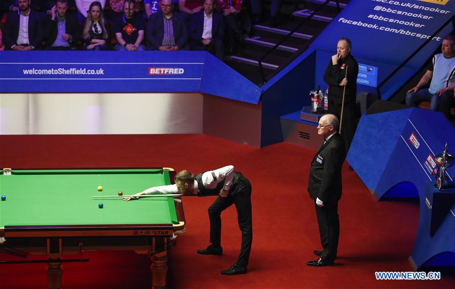 (SP) BRITAIN-SHEFFIELD-SNOOKER-WORLD CHAMPIONSHIP-DAY 17