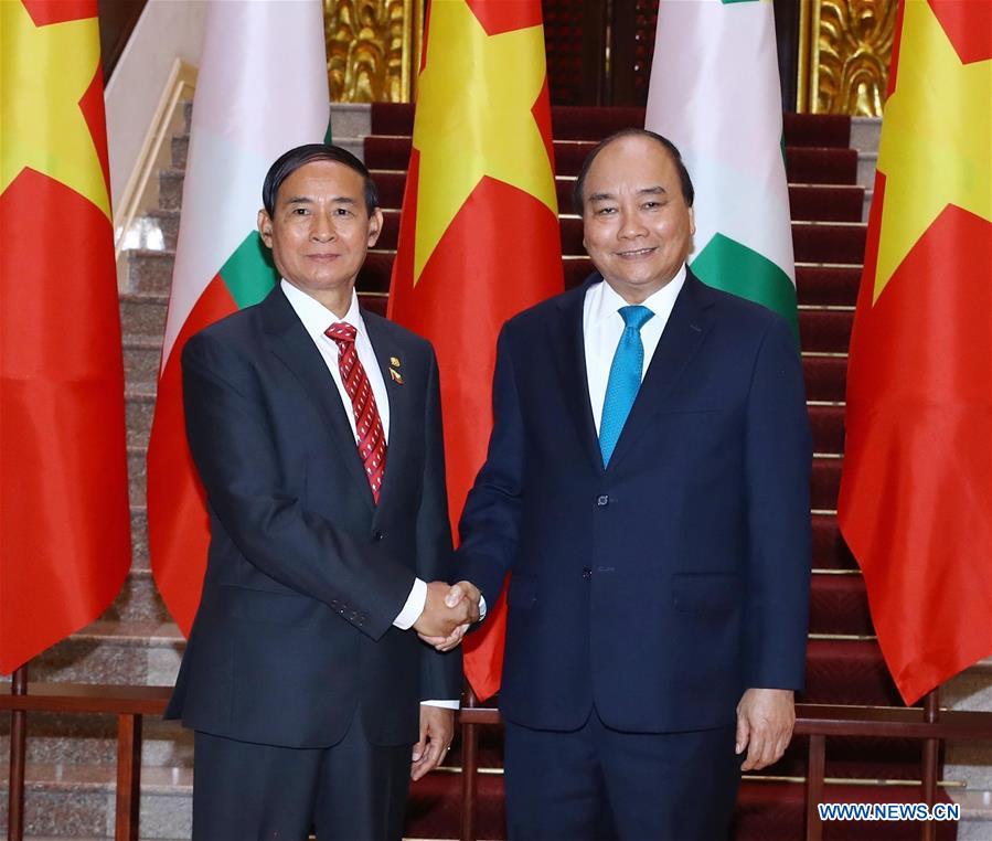 VIETNAM-HANOI-MYANMAR-PRESIDENT-VISIT