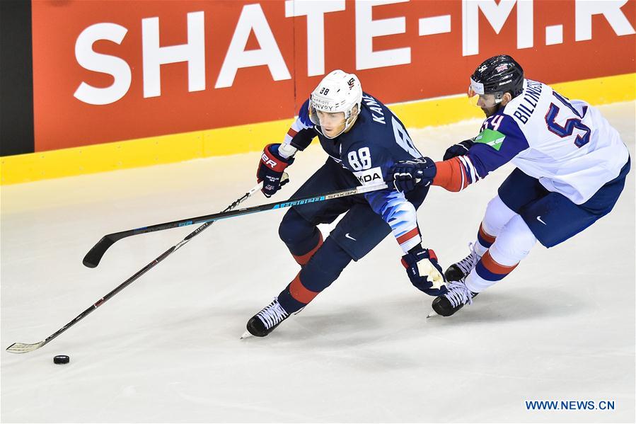 (SP)SLOVAKIA-KOSICE-ICE HOCKEY-IIHF-WORLD CHAMPIONSHIP-GROUP A-USA VS GBR