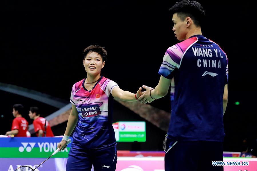 (SP)CHINA-NANNING-BADMINTON-SUDIRMAN CUP 2019(CN)