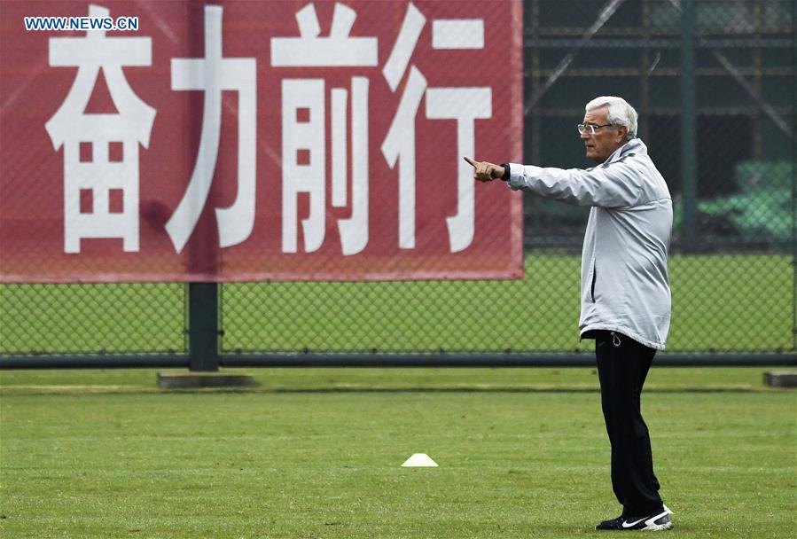 (SP)CHINA-BEIJING-SOCCER-CHINESE NATIONAL TEAM-MARCELLO LIPPI (CN)