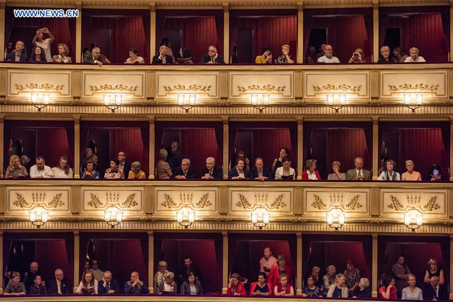 AUSTRIA-VIENNA-OPERA HOUSE-ANNIVERSARY