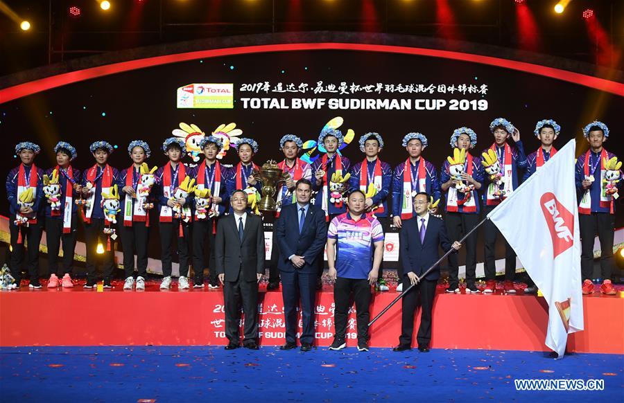 (SP)CHINA-NANNING-BADMINTON-SUDIRMAN CUP 2019(CN)