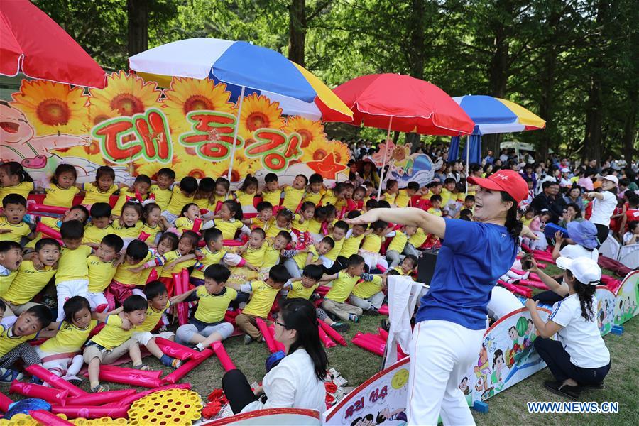 DPRK-PYONGYANG-INTERNATIONAL CHILDREN'S DAY